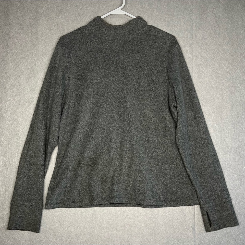 Cuddl Duds Fleecewear With Stretch Mock Neck Size XL